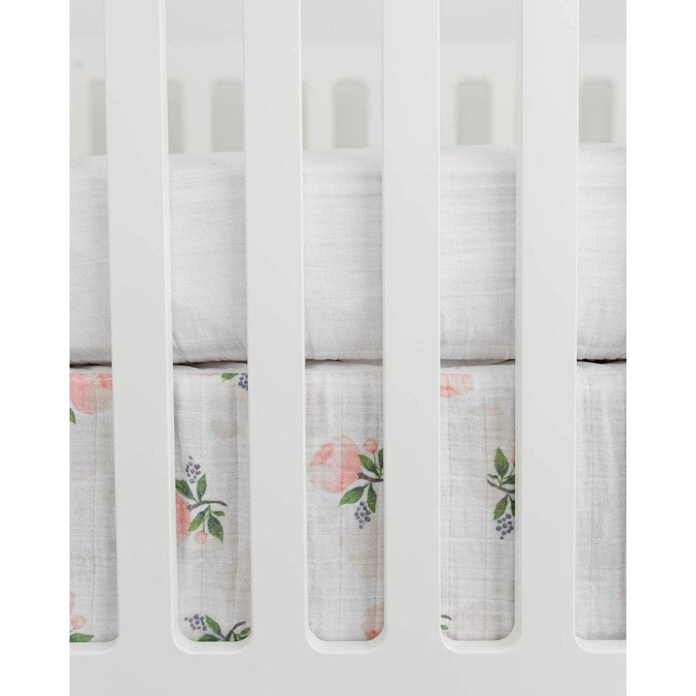 Jupe de lit de bébé en mousseline de coton - Literie - Boutique LeoLudo - Little Unicorn