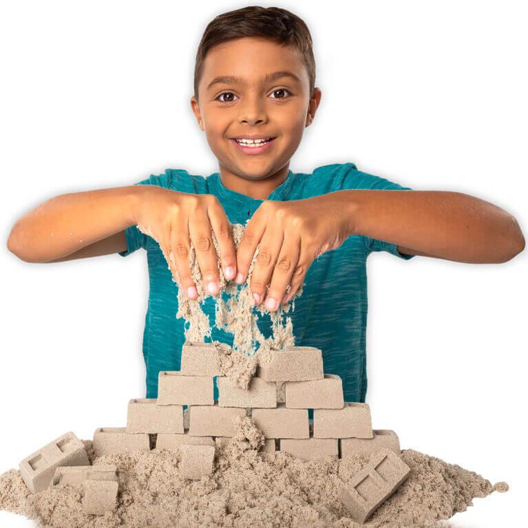 Kinetic Sand - Camion de construction: creuser et démolir-Kinetic Sand-Boutique LeoLudo