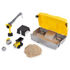 Kinetic Sand - Coffret chantier, bac à sable pliable avec véhicule - Art & bricolage - Boutique LeoLudo - Kinetic Sand