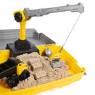 Kinetic Sand - Coffret chantier, bac à sable pliable avec véhicule - Art & bricolage - Boutique LeoLudo - Kinetic Sand