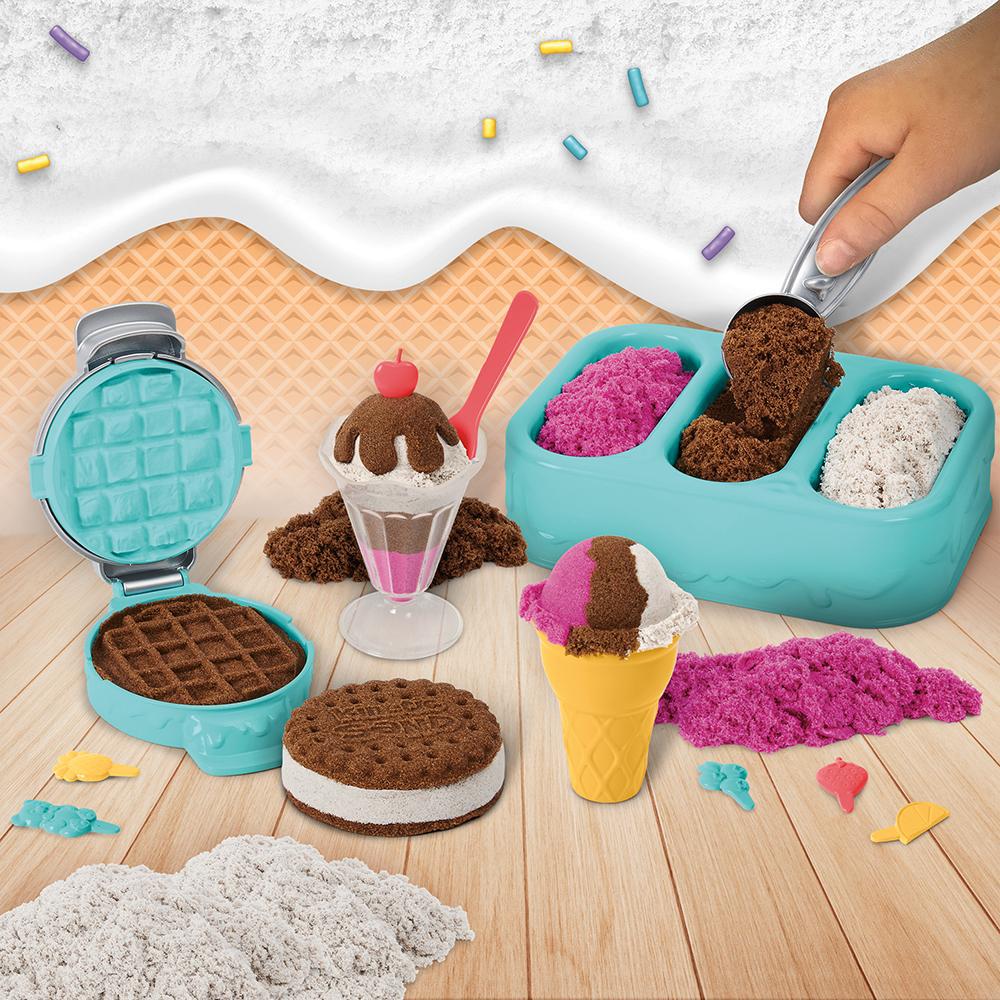 Kinetic Sand - Délices glacés - Art & bricolage - Boutique LeoLudo - Kinetic Sand