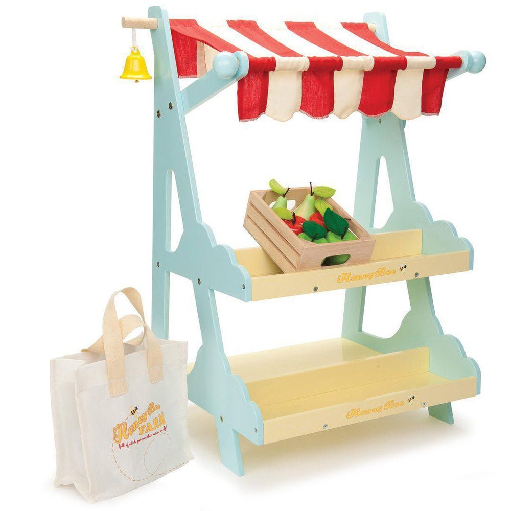 Kiosque de marché Honeybee - Jouets d'imitation - Boutique LeoLudo - Le Toy Van