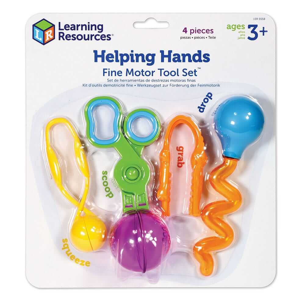 Kit d'outils de motricité fine Helping Hands - Jeux éducatifs - Boutique LeoLudo - Learning Resources
