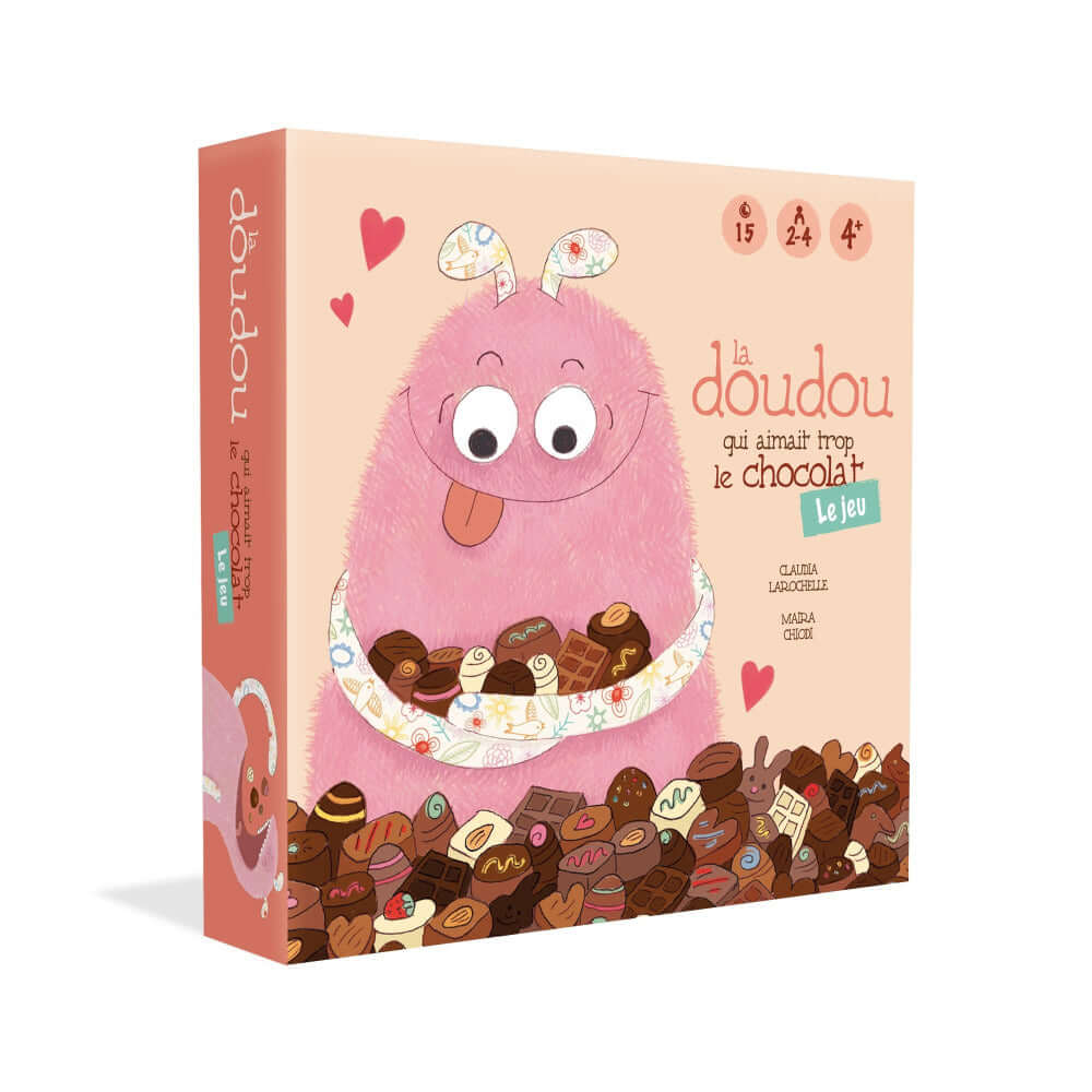 La doudou qui aimait trop le chocolat - Le jeu-Jeu de société-La doudou-Boutique LeoLudo