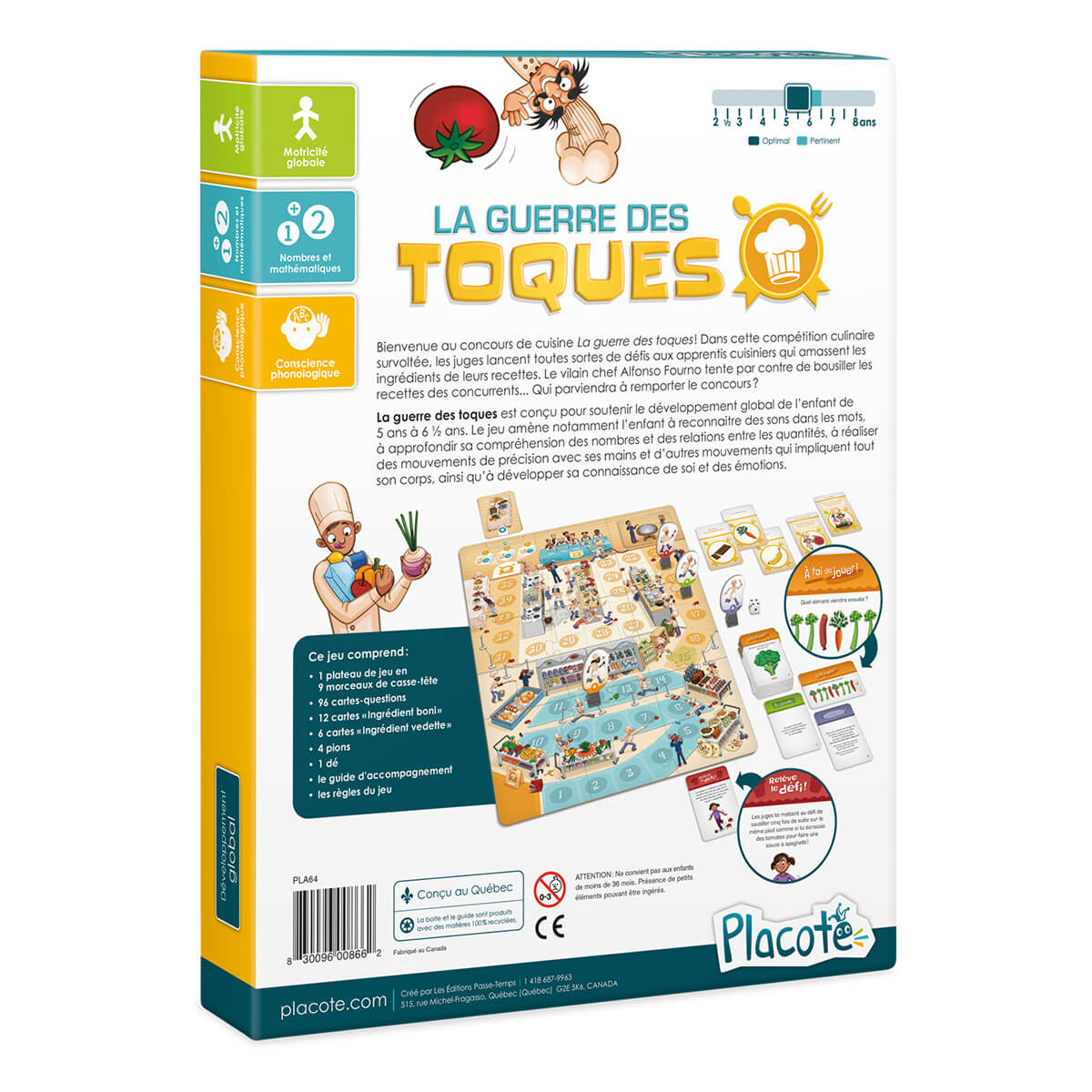 La guerre des toques - Jeux de société - Boutique LeoLudo - Placote