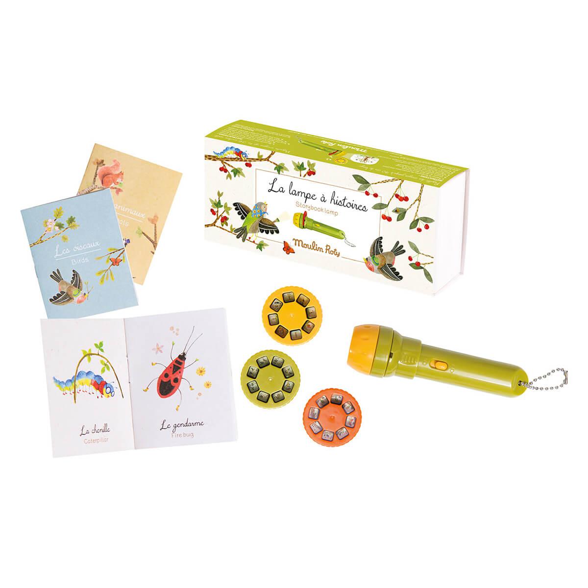 Lampe à histoires - Le jardin du moulin-Moulin Roty-Boutique LeoLudo