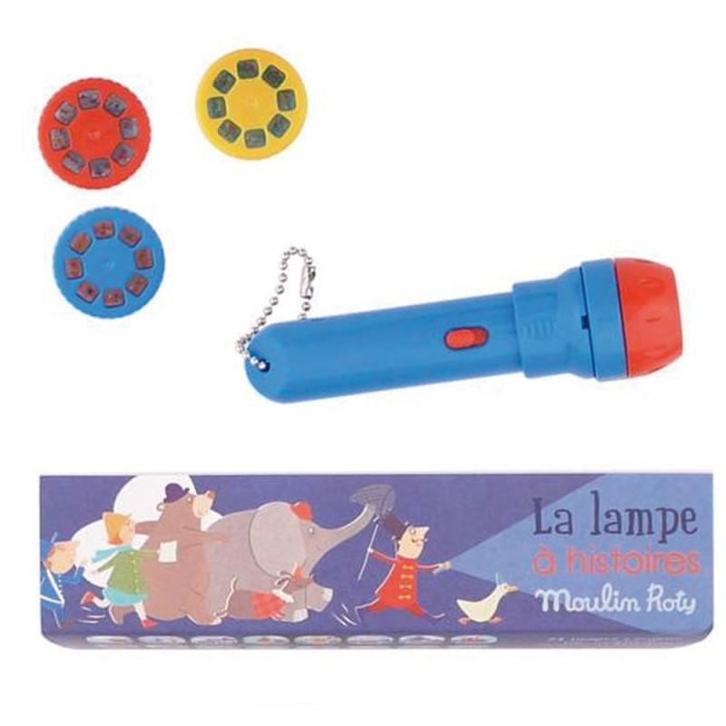 Lampe de poche - Histoires du soir - Lampes à histoire - Boutique LeoLudo - Moulin Roty