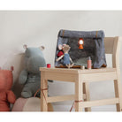 Lanterne rétro orange Micro - Accessoires de maison de poupées - Boutique LeoLudo - Maileg