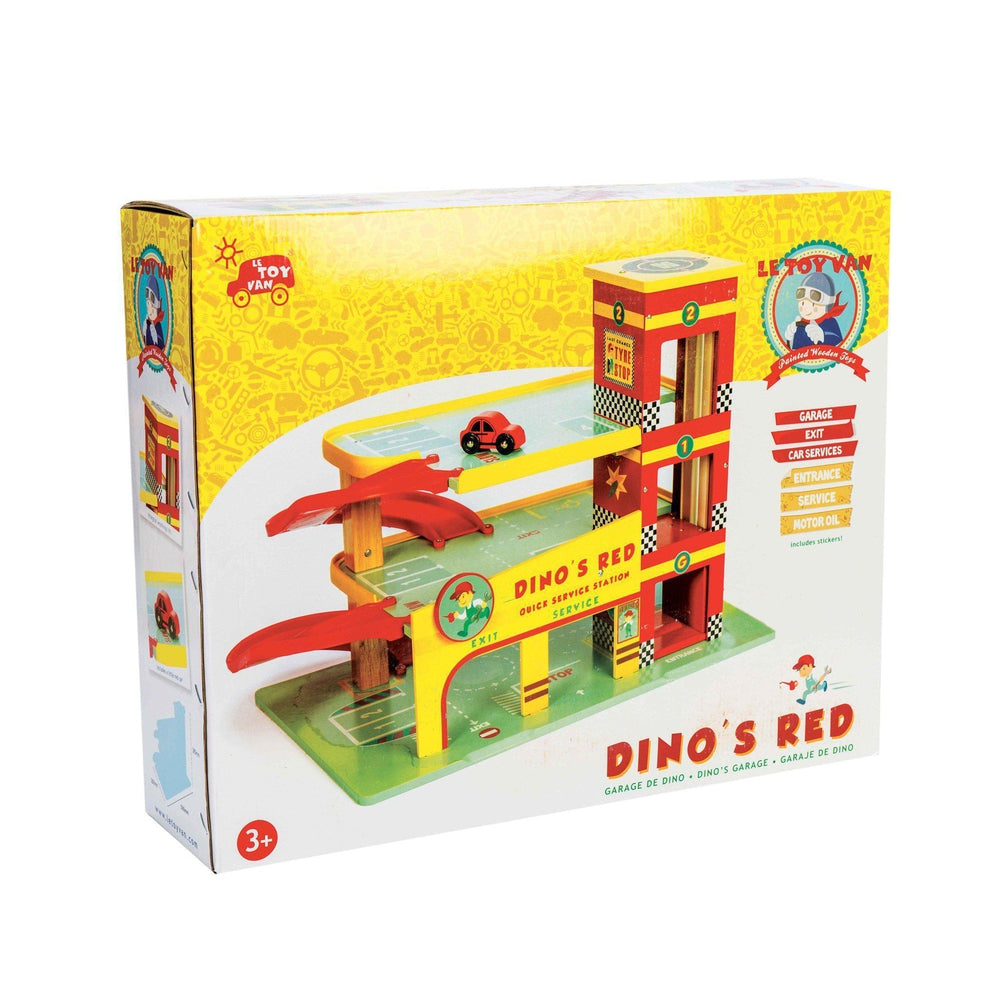 Le Garage de Dino de Le Toy Van - Boutique LeoLudo