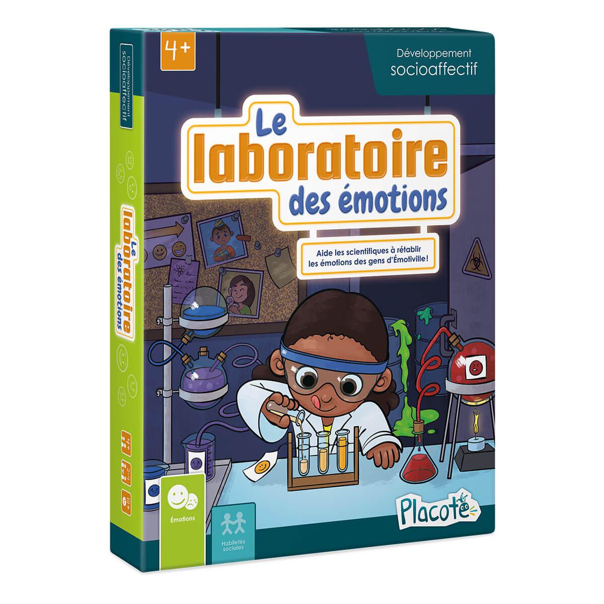 Le laboratoire des émotions - Jeux de société - Boutique LeoLudo - Placote