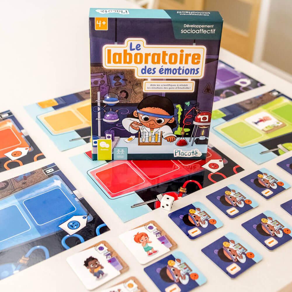 Le laboratoire des émotions - Jeux de société - Boutique LeoLudo - Placote