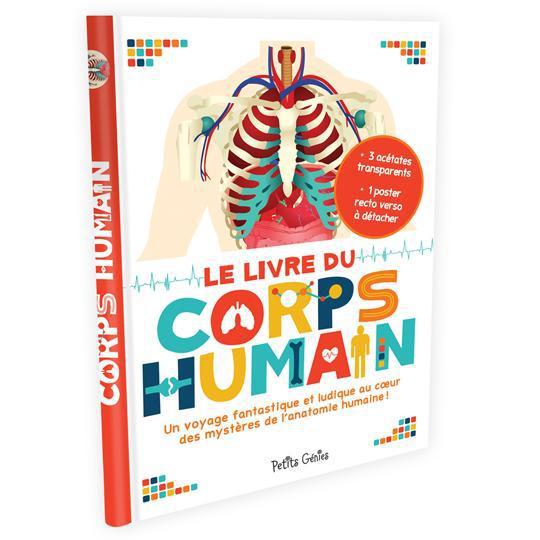 Le livre du corps humain - Livres - Boutique LeoLudo - Petits Génies