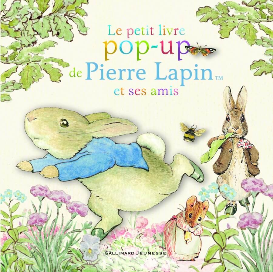 Le petit livre pop-up de Pierre Lapin et ses amis-Livres-Gallimard-Boutique LeoLudo