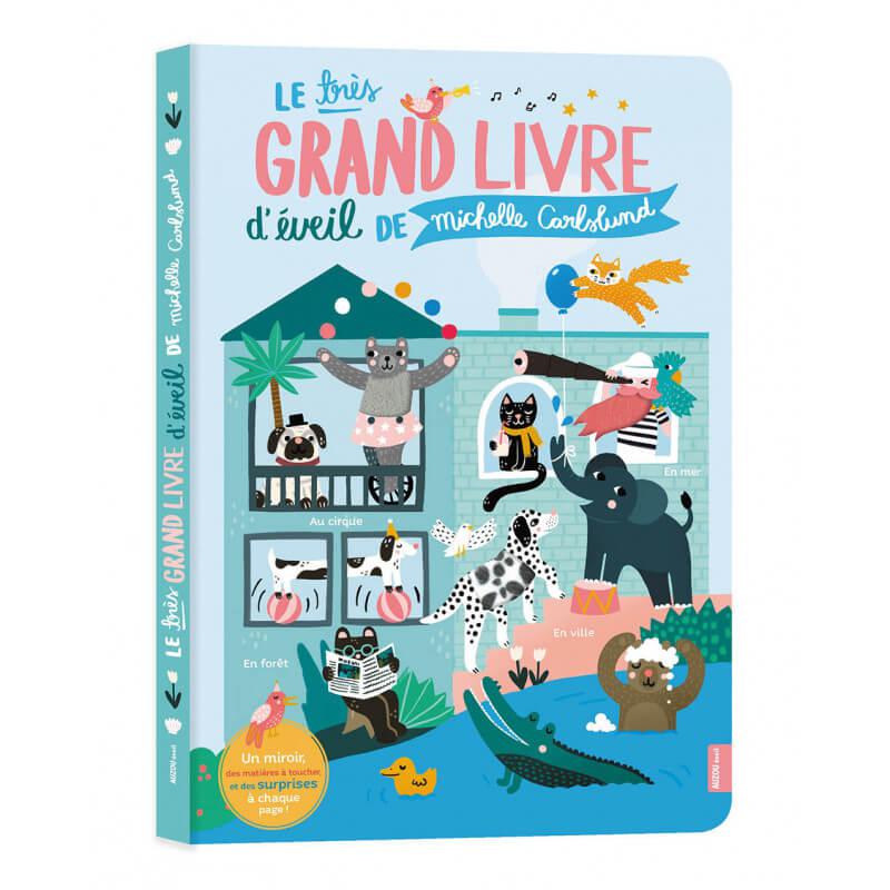 Le très grand livre d'éveil de Michelle Carlslund - Livres d'éveil - Boutique LeoLudo - Auzou