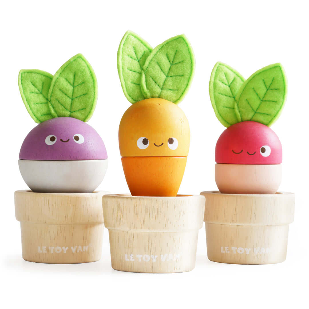 Légumes à empiler - Jouets à trier & empiler - Boutique LeoLudo - Le Toy Van