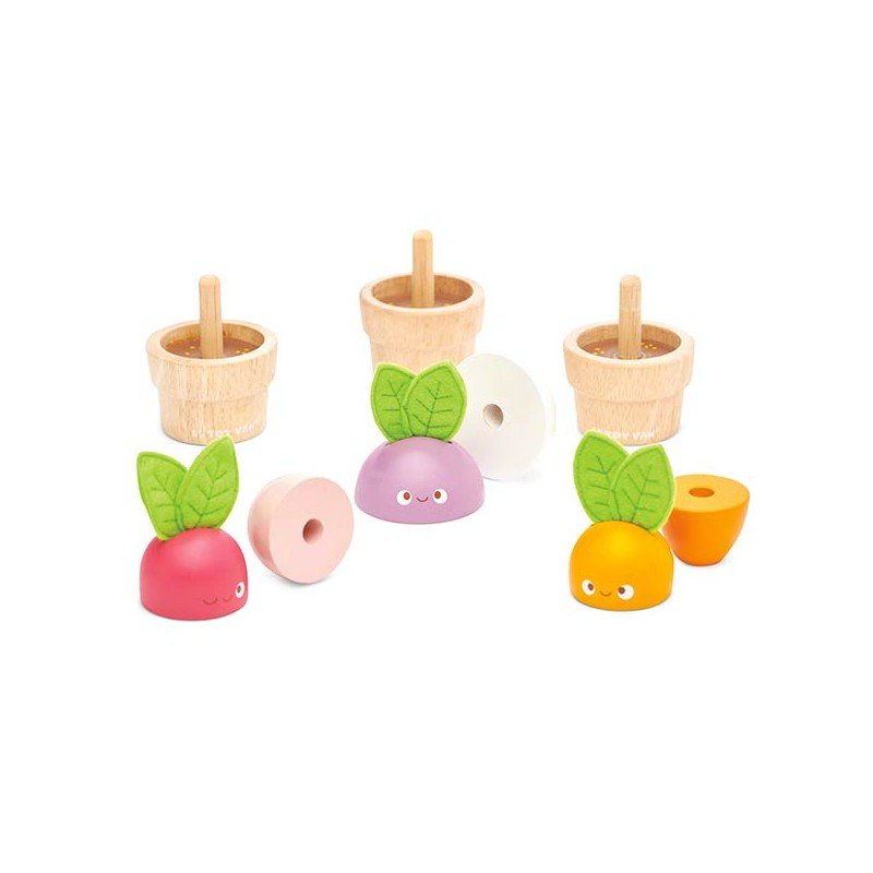 Légumes à empiler - Jouets à trier & empiler - Boutique LeoLudo - Le Toy Van