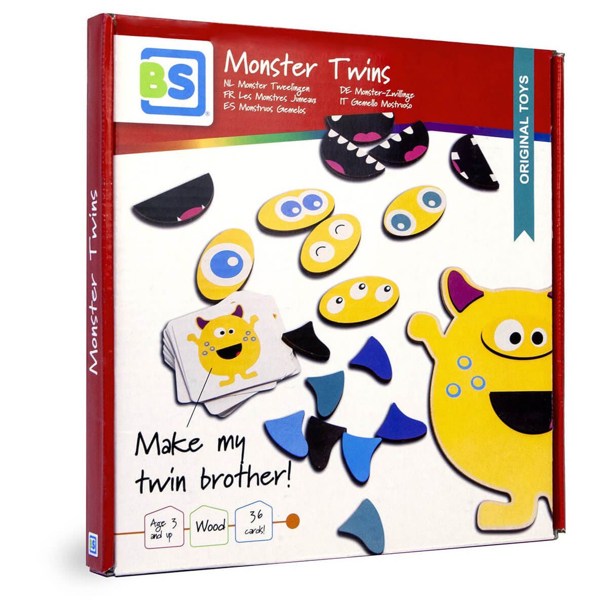 Les monstres jumeaux - Jeux d'assemblage - Boutique LeoLudo - BS Toys