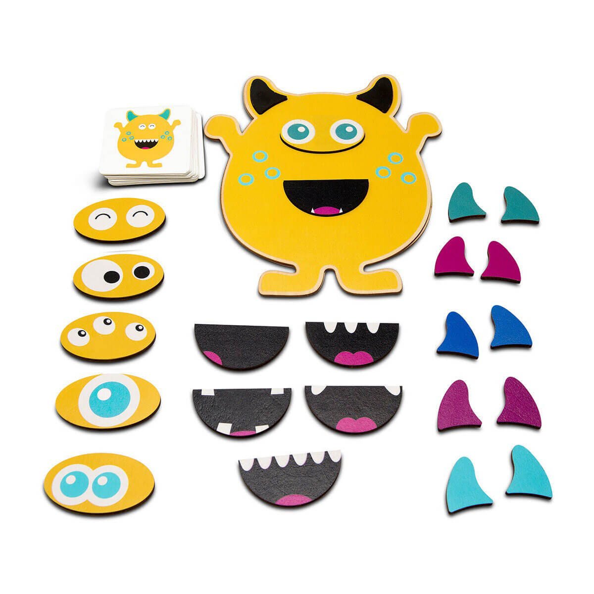 Les monstres jumeaux - Jeux d'assemblage - Boutique LeoLudo - BS Toys