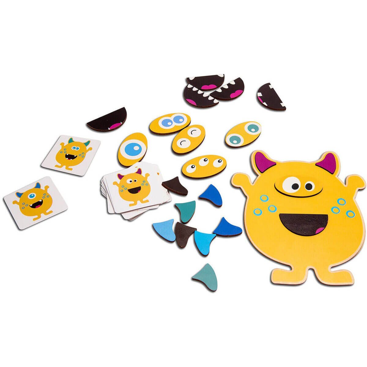 Les monstres jumeaux - Jeux d'assemblage - Boutique LeoLudo - BS Toys