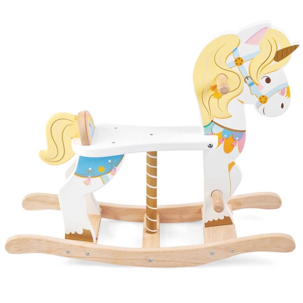 Licorne à bascule du carousel - Porteurs - Boutique LeoLudo - Le Toy Van