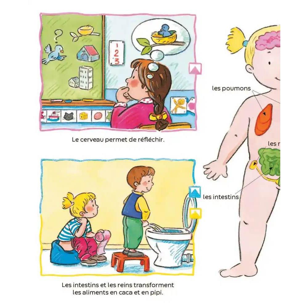 L'imagerie des tout - petits - Le corps - Livres - Boutique LeoLudo - Éditions Fleurus