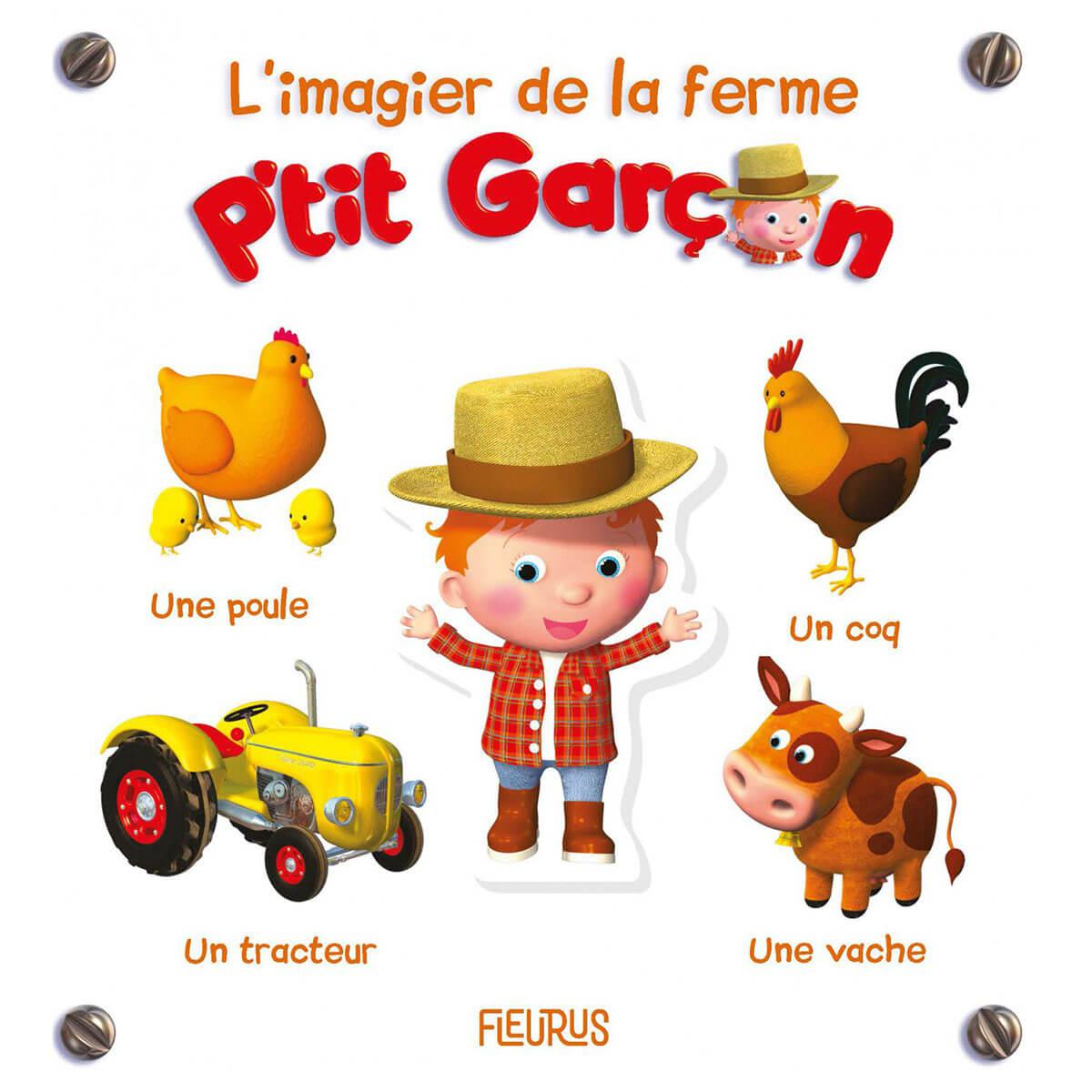 L'imagier de la ferme - Livres d'éveil - Boutique LeoLudo - Éditions Fleurus