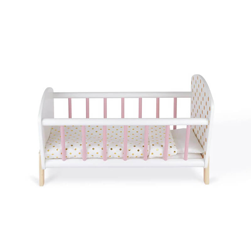 Lit de poupée Candy Chic - Accessoires poupée - Boutique LeoLudo - Janod