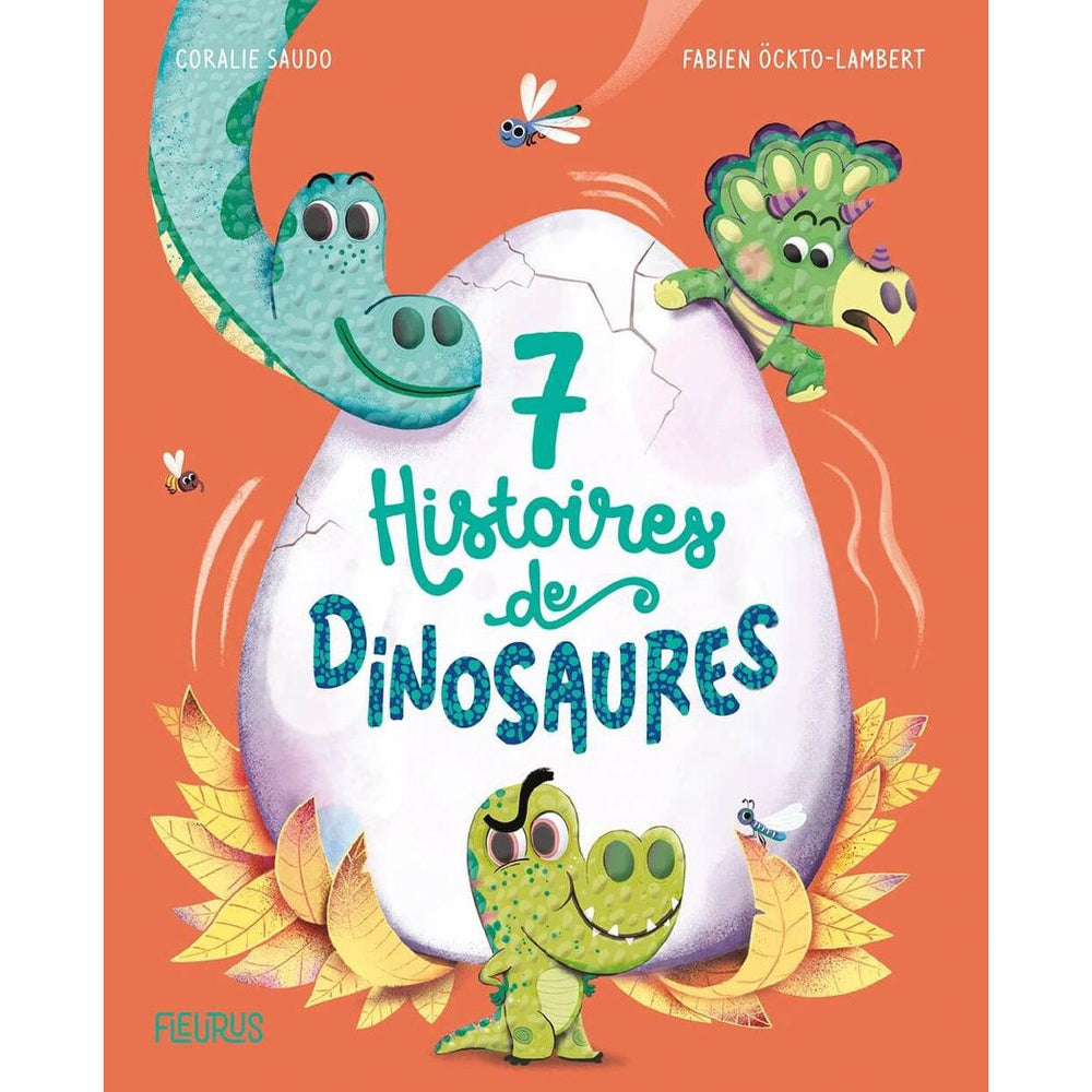 Livre - 7 histoires de dinosaures-Éditions Fleurus-Boutique LeoLudo