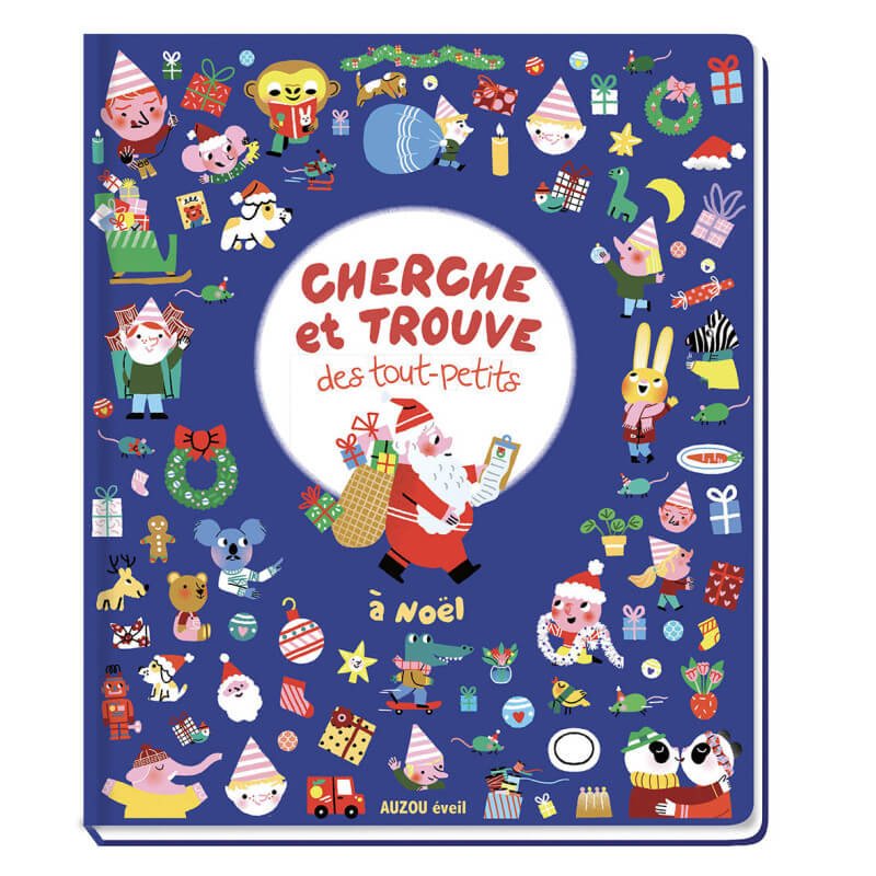 Livre - Cherche et trouve des tout-petits à Noël -Livres- Boutique LeoLudo-Auzou