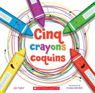 Livre - Cinq crayons coquins-Livre-Scholastic-Boutique LeoLudo