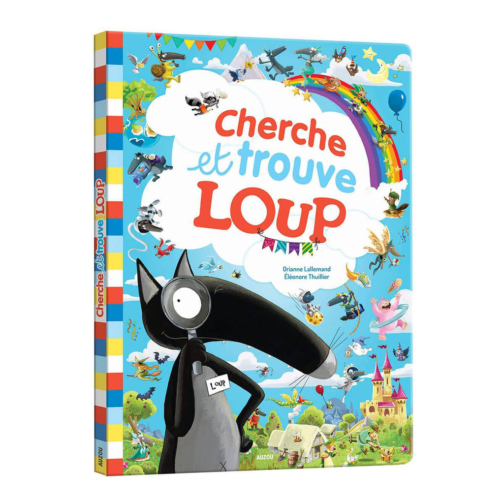 Livre d'activités géant - Cherche et trouve Loup-Auzou-Boutique LeoLudo