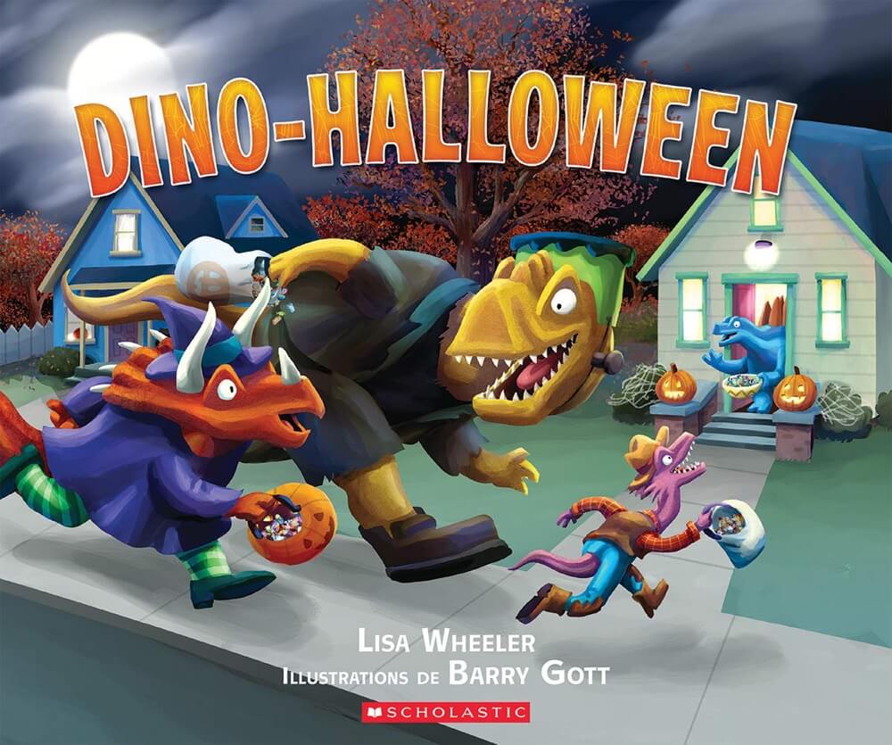 Livre - Dino-Halloween-Scholastic-Boutique LeoLudo