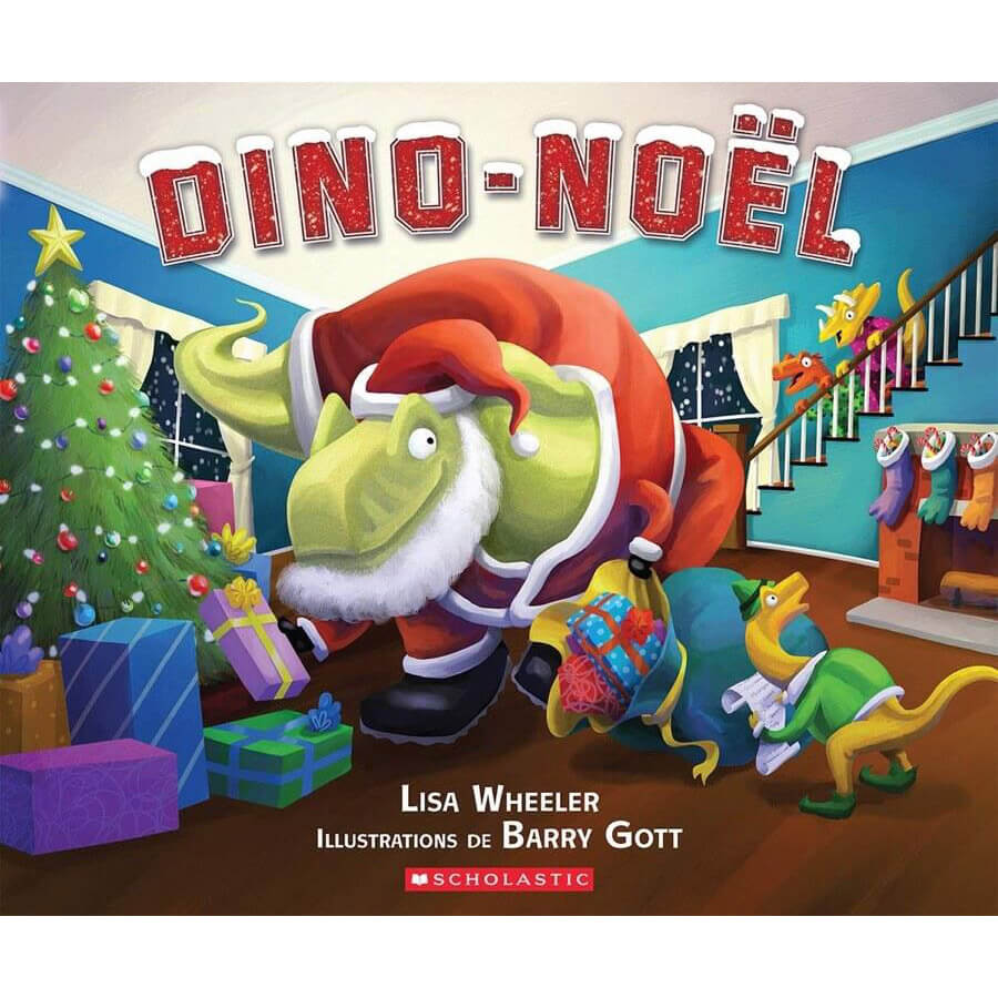 Livre - Dino-Noël -Livres- Boutique LeoLudo-Scholastic