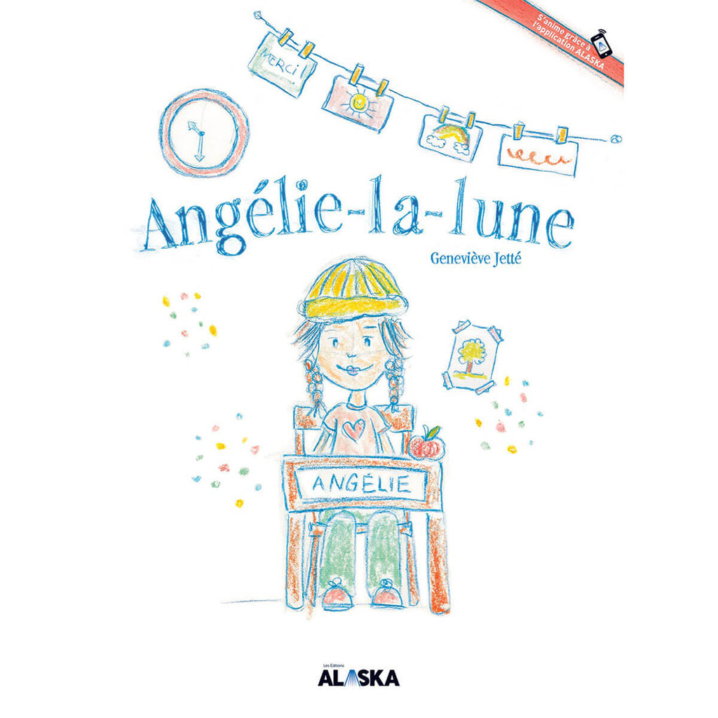 Livre interactif - Angélie-la-lune-Éditions Alaska-Boutique LeoLudo