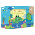 Livre + jouet de bain Basile le crocodile - Jouets de bain - Boutique LeoLudo - Auzou