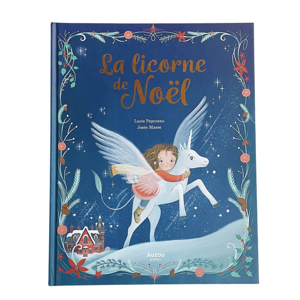 Livre - La licorne de Noël-Auzou-Boutique LeoLudo