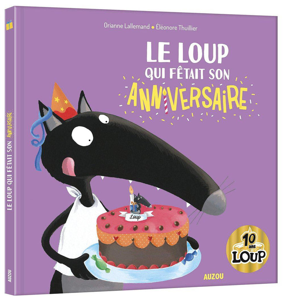 Livre - Le loup qui fêtait son anniversaire (v. collector)-Livre-Auzou-Boutique LeoLudo