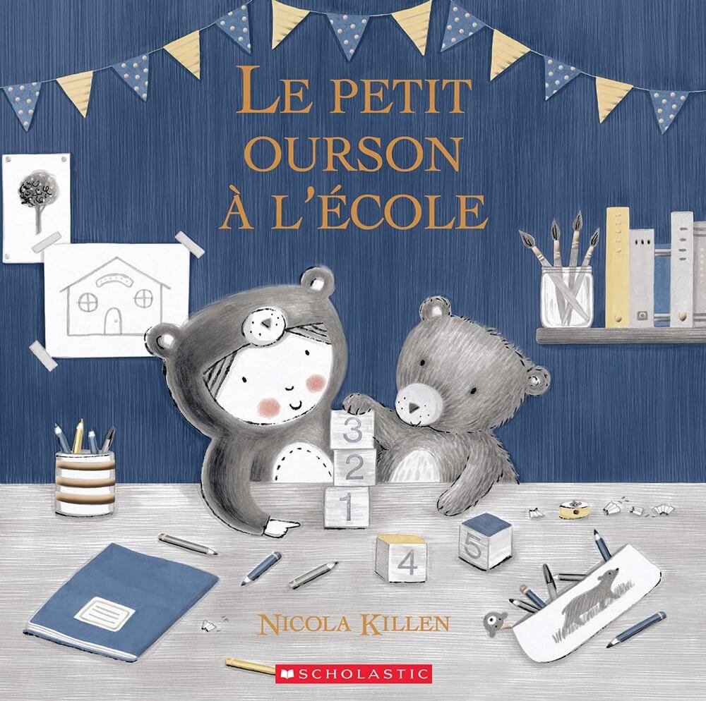 Livre - Le petit ourson à l’école-Scholastic-Boutique LeoLudo