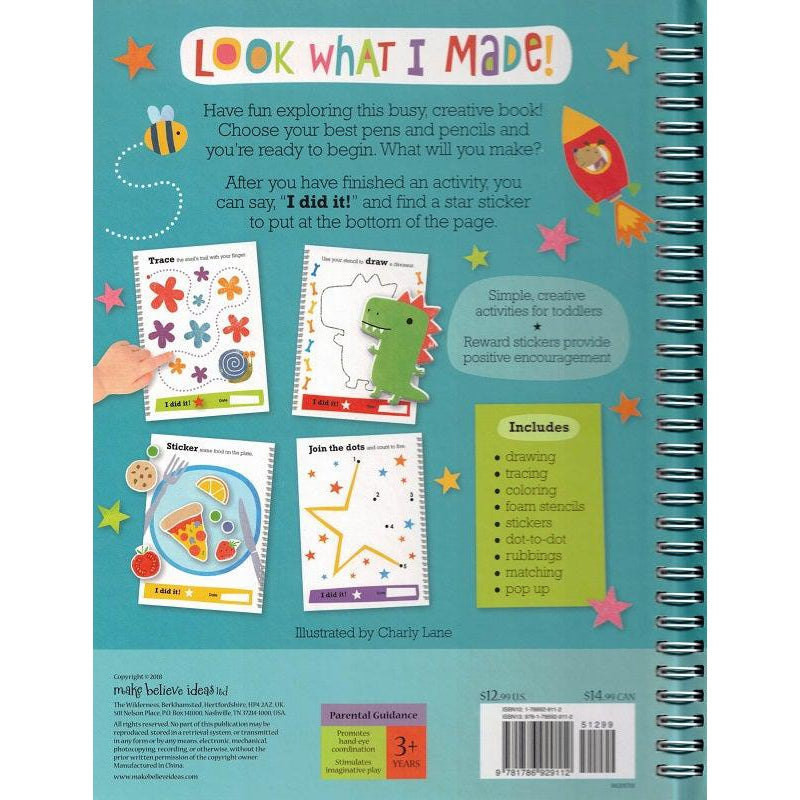 Livre - Look What I made! 25 First Activities de Make Believe Ideas - Boutique LeoLudo