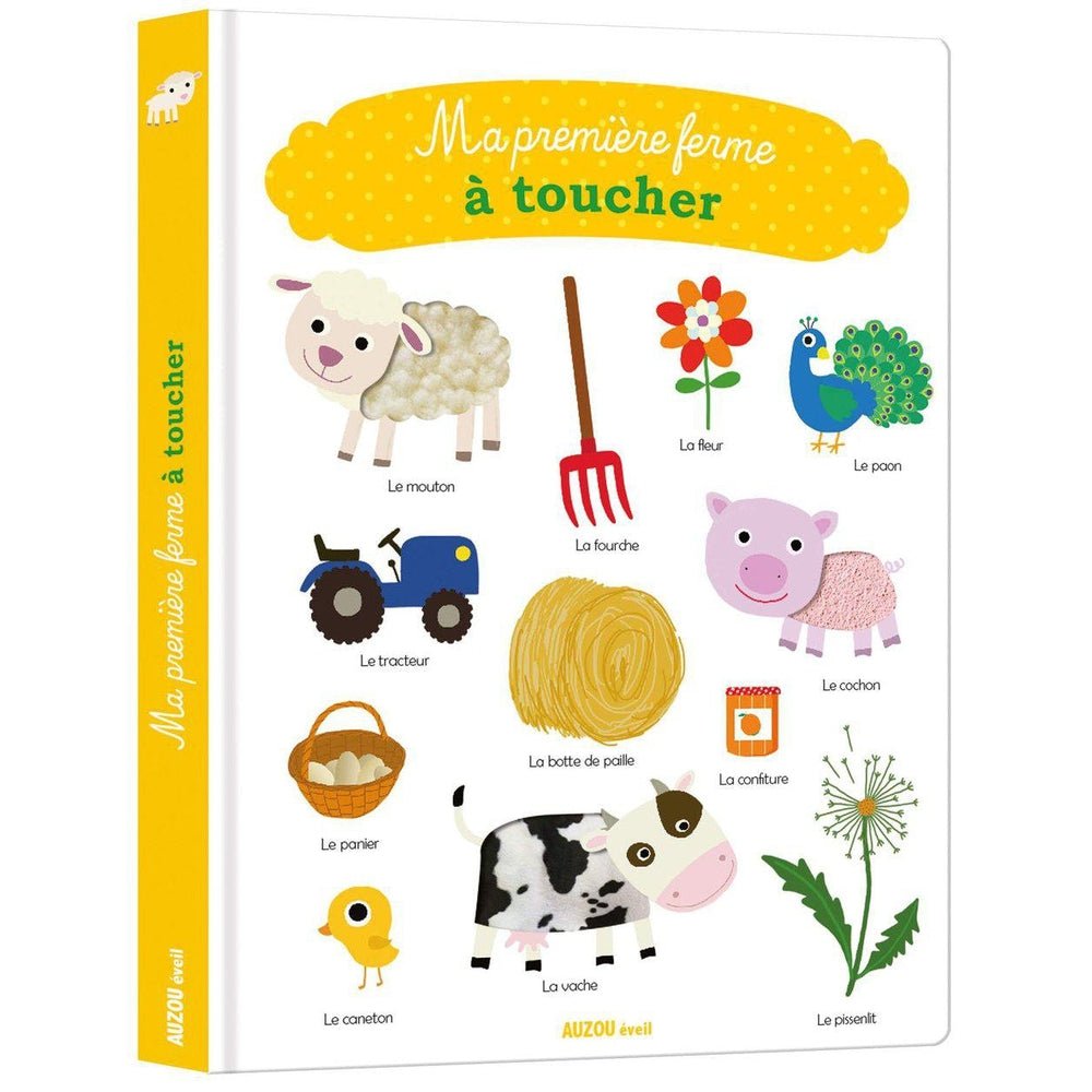 Livre - Ma première ferme à toucher - Livres - Boutique LeoLudo - Auzou