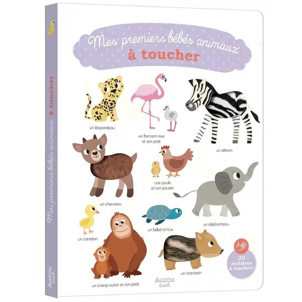 Livre - Mes premiers bébés animaux à toucher-Livre-Auzou-Boutique LeoLudo