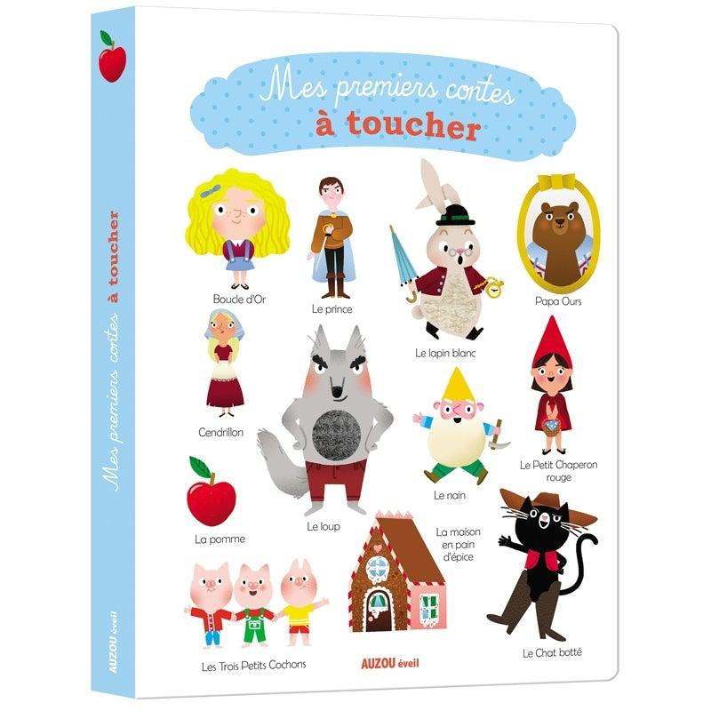 Livre - Mes premiers contes à toucher - Livres d'éveil - Boutique LeoLudo - Auzou