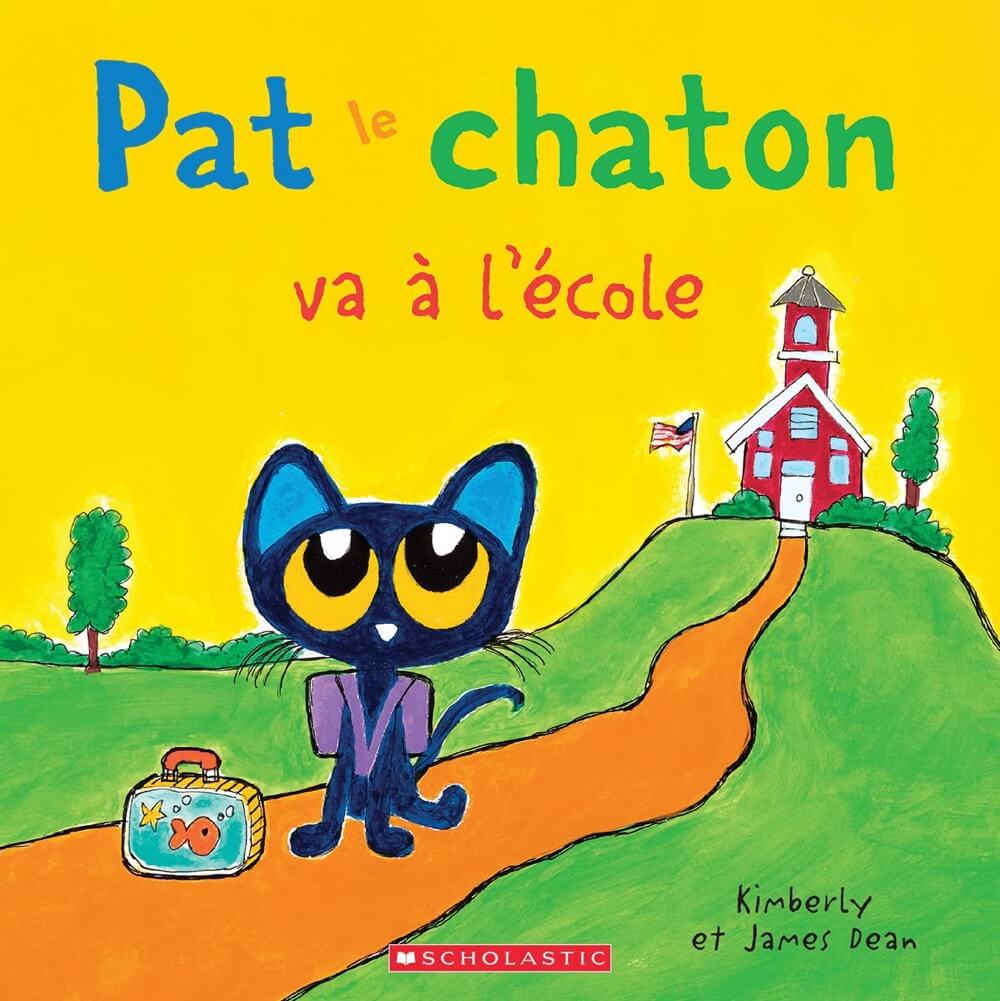 Livre - Pat le chaton va à l'école-Scholastic-Boutique LeoLudo