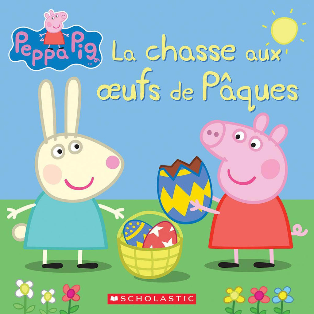Livre - Peppa Pig: La chasse aux oeufs de Pâques-Scholastic-Boutique LeoLudo