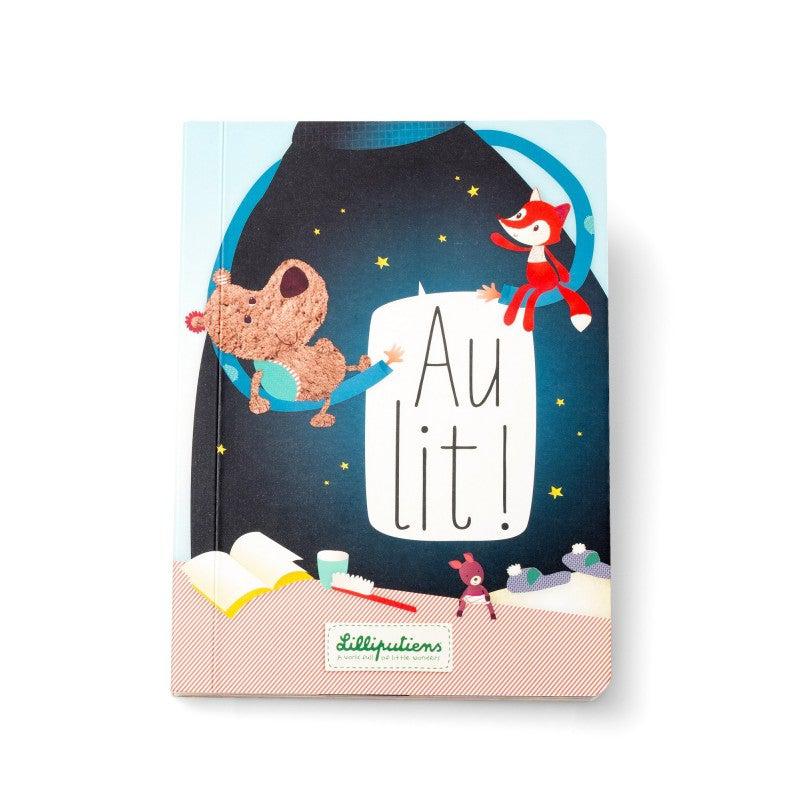 Livre pour bébé - Au lit-Livre d'éveil-Lilliputiens-Boutique LeoLudo