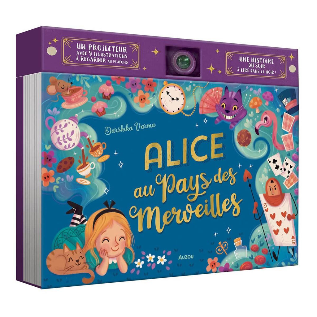 Livre-projecteur - Alice au Pays des Merveilles-Auzou-Boutique LeoLudo