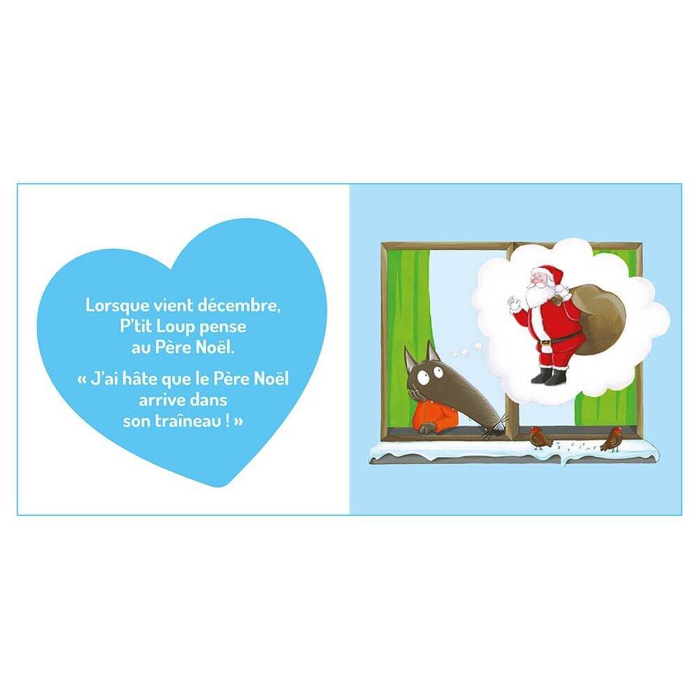 Livre - P'tit Loup aime le Père Noël-Auzou-Boutique LeoLudo