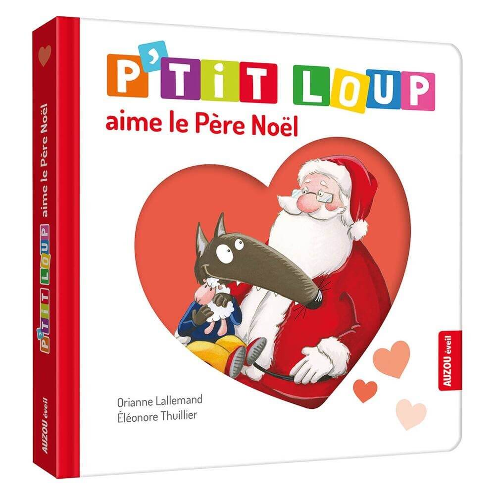 Livre - P'tit Loup aime le Père Noël-Livre-Auzou-Boutique LeoLudo