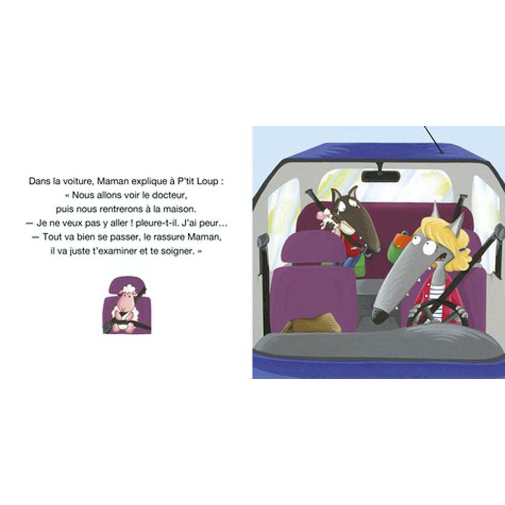 Livre - P'tit Loup va chez le docteur-Auzou-Boutique LeoLudo