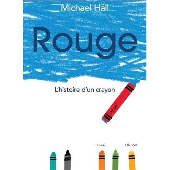 Livre - Rouge : l'histoire d'un crayon-Livre-Scholastic-Boutique LeoLudo
